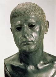 Ritratto di un guerriero romano sconosciuto, anni 30 d.C.